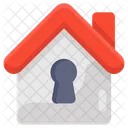 Home Lock Safe Home Home Safety Icône