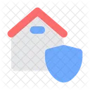 Home Shield Home Security House Icône