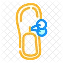 Home Slipper Footwear Shoes Icon