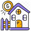 Home Transaction Real Estate Transaction Dollar Icon