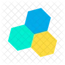 Geometric Pattern Hexagon Shape Hexagonal Pattern Icon