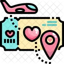 Honeymoon Ticket  Icon