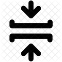 Horizontal Merge Arrows Icon