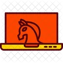 Horse Malware Laptop Icon