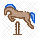 Jumping Horse Equestrian Icon