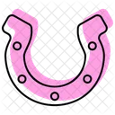 Horseshoe Luck Good Luck Icon