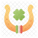 Horseshoe Lucky Clover Icon