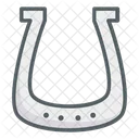 Horseshoe Ornamental Paws Icon