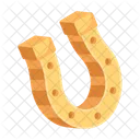 Horseshoe Luckiness Luck Sign Icon