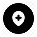 Hospital Map Point Placeholder Icon