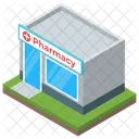 Hospital Clinic Dispensary Icon