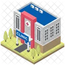 Hospital Building Building Clinic Icon