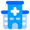 Hospital Building Health Clinic Icon