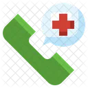 Hospital Phone Emergency Call Icon