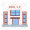 Hotel Building Bed Icon