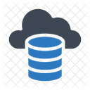 Hosting Cloud Database Icon