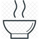 뜨거운 음식 식사 아이콘