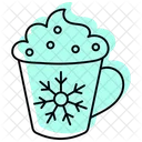 Hot Cocoa Mug Color Shadow Thinline Icon Icon