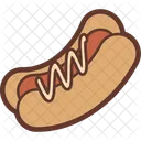 Hot Dog Food Sausage Icon