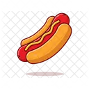 Hot dog  Icono