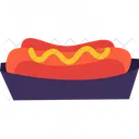 Hot Dog Food Sausage Icon