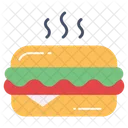 Hotdog Meal Sandwich Icon