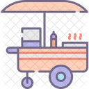 Hot Dog Stall  Icon