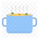 Hot Soup Pottage Broth Icon