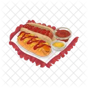 Hotdog Food Sausage Icon