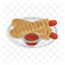 Hotdog Food Sausage Icon