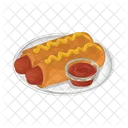 Hotdog Food Sausage Icon