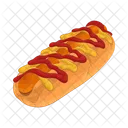 Hotdog Food Sausage Icon