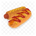 Hotdog Food Sausage Icon