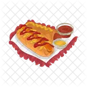 Hotdog Food Sausage Icon