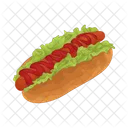 Hotdog Food Sausage Icon