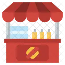 Hot Dog Food Stand Food And Restaurant Icon