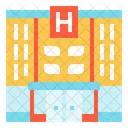 Hostel Motel Buildings Icon