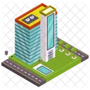 Motel Hotel Accommodation Icon