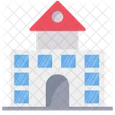 Hotel Restaurant Building Icon