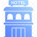 Hotel Restaurant Building Icon