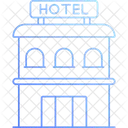 Hotel Restaurant Building Icon