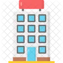 Hotel Restaurant Building Icon