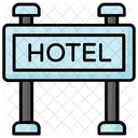 Hotel Board Signboard Icon