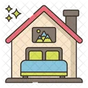 Hotel Location Accommodation Building Location Icon