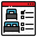 Hotel Reservation Accommodation Icon