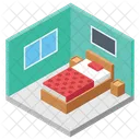 Hotel Room Accomodation Hotel Reservation Icon