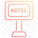 Hotel sign  Icon