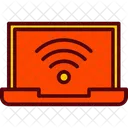 Hotspot Laptop Public Wifi Icon