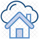 Cloud Storage House Icon