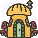 House Mushroom Gnome Icon